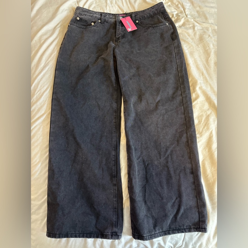 Edikted Low-rise baggy jeans